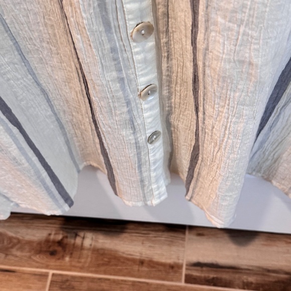 Woman's Maxi Dress, Striped, Size 16, Garnet Hill - Picture 6 of 11